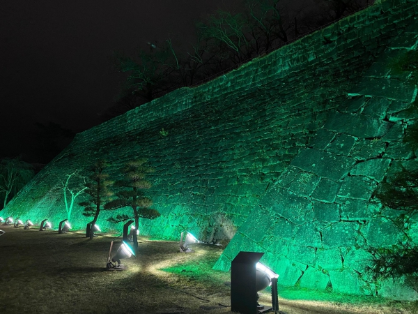 盛岡城跡公園石垣